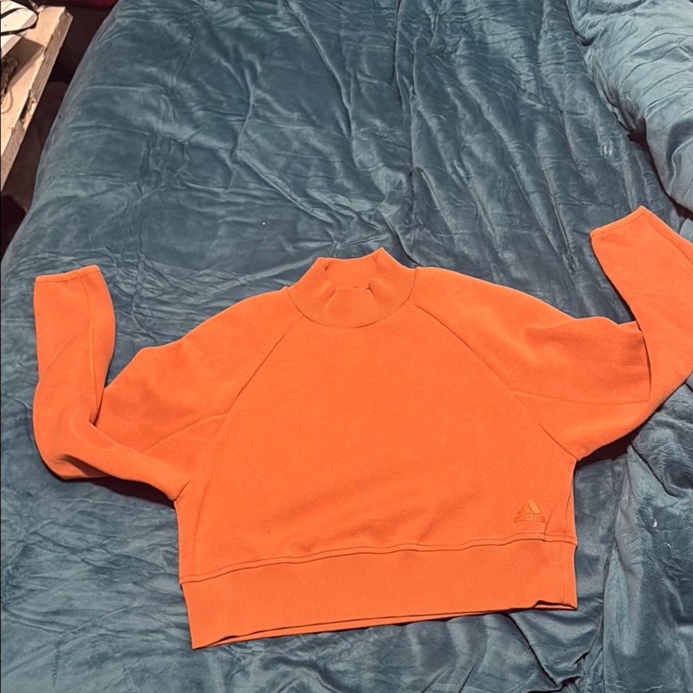 Adidas Orange Sweatshirt